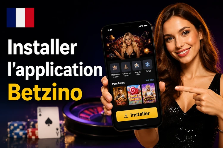 Installer l'application Betzino