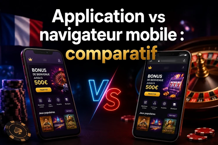 Application vs navigateur mobile : comparatif