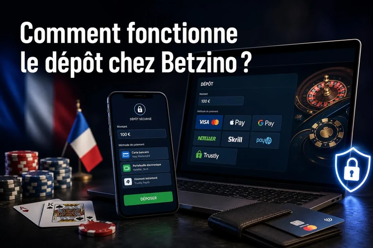 Comment fonctionne le dépôt chez Betzino ?