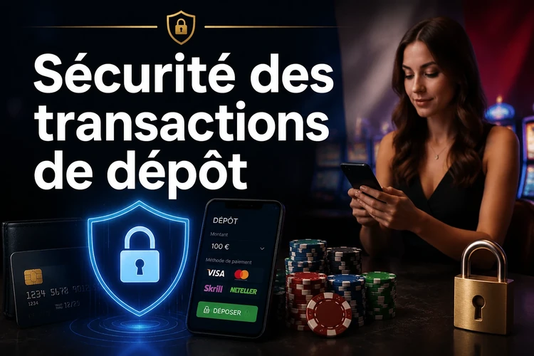 Sécurité des transactions de dépôt